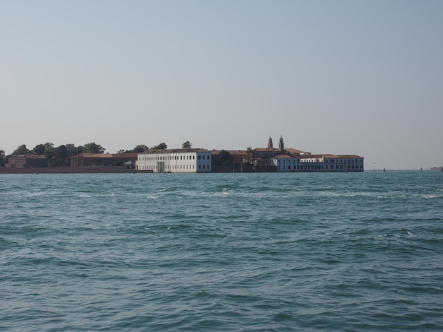 Wyspa San Servolo w Wenecji