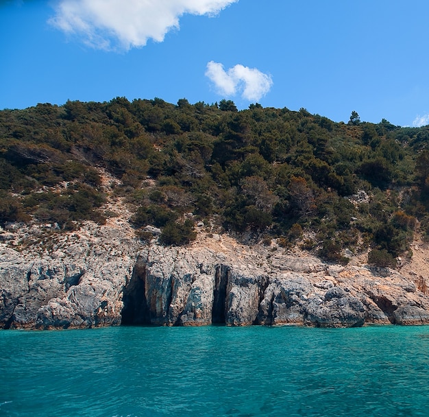 Wyspa W Grecji, Zakinthos, Zdjęcie Z Podróży