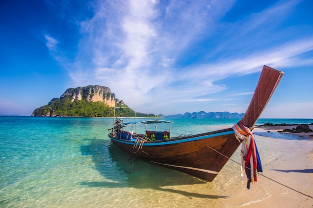 Wyspa w Krabi, Tajlandia