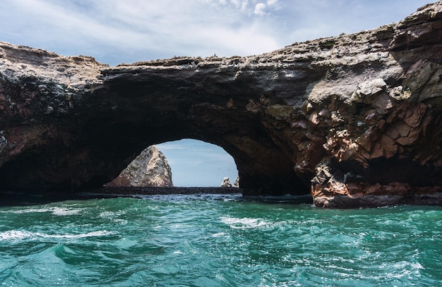 Zdjęcie wyspy ballestas paracas ica peru