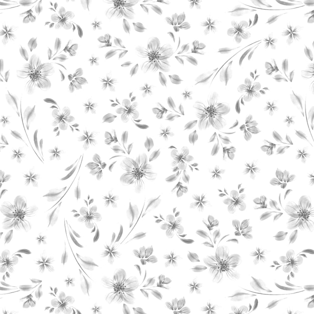 wzór kwiatowy kwiat kwiat liście ilustracja doodle zwierzęca natura na tapetę zaproszenie ślubne prezent papier