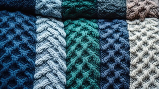 Wzory swetrów dzianych