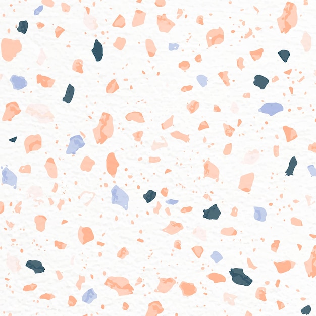 Wzorzec Terrazzo png estetyczny przezroczysty tło abstrakcyjny pastelowy projekt