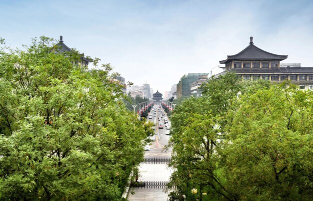 Xi&#39;an, China Cityscape