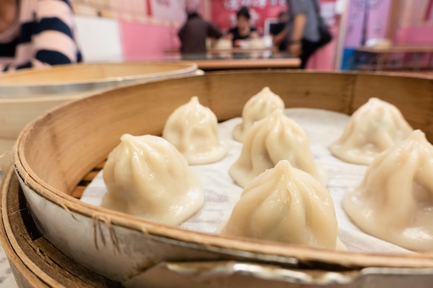 Xiao Long Bao, pierogi do zupy, słynne tajwańskie lokalne przekąski