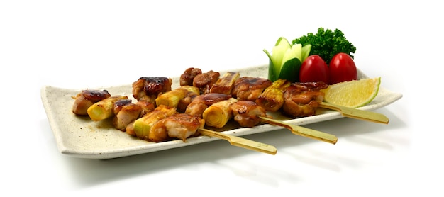 Yakitori grillowany boczek i złota igła