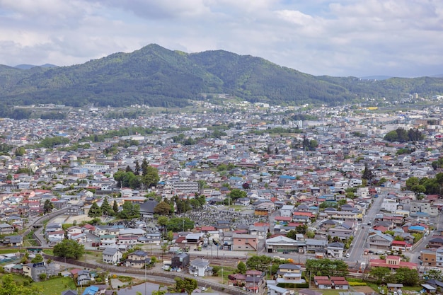 Yamanashi, Japonia 19 maja 2019: Widok pagody Chureito w Yamanashi, Japonia.