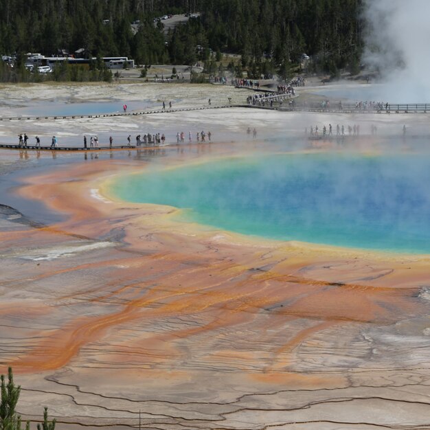 Zdjęcie yellowstone stany zjednoczone