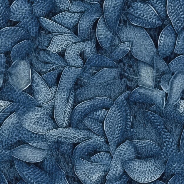 z bliska obraz tkaniny niebieski dżins