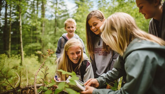 Zaangażowanie I Ciekawość Studentów Podczas Udziału W Wycieczce Na świeżym Powietrzu