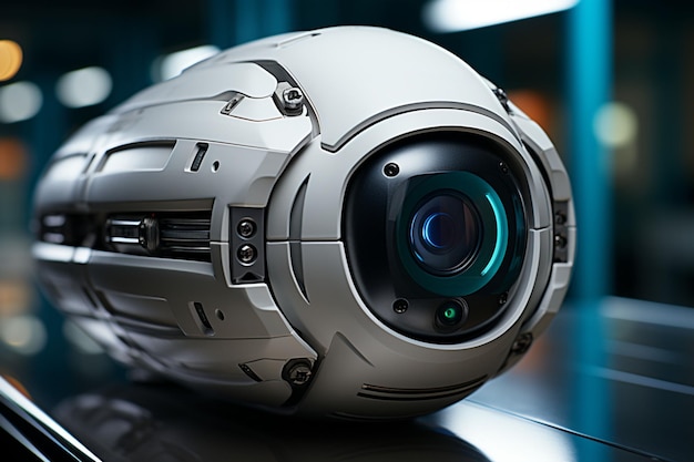 Zaawansowany nadzór Robotyczna kamera bezpieczeństwa automatyzuje monitorowanie i ochronę