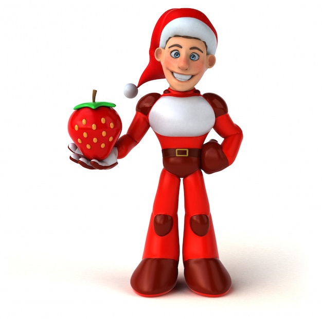 Zabawa Super Święty Mikołaj - postać 3D