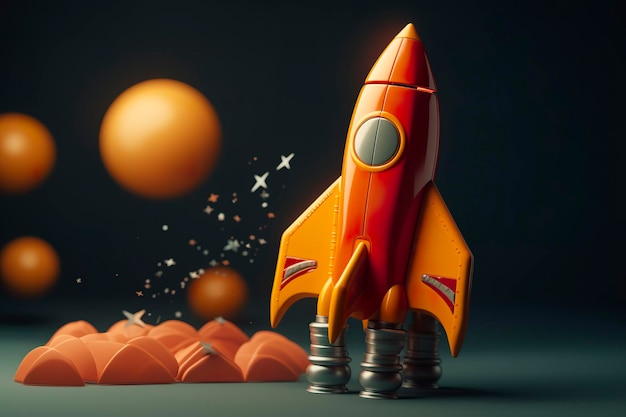 Zabawkowa rakieta startuje z biznesem i finansuje koncepcję sukcesu AI Generative