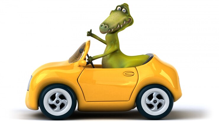 Zdjęcie zabawna animacja dinozaurów