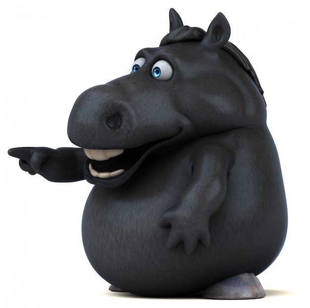 Zdjęcie zabawna animacja koni