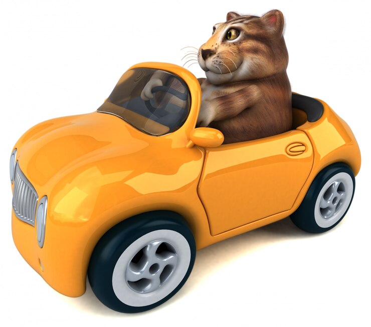 Zdjęcie zabawna animacja kota