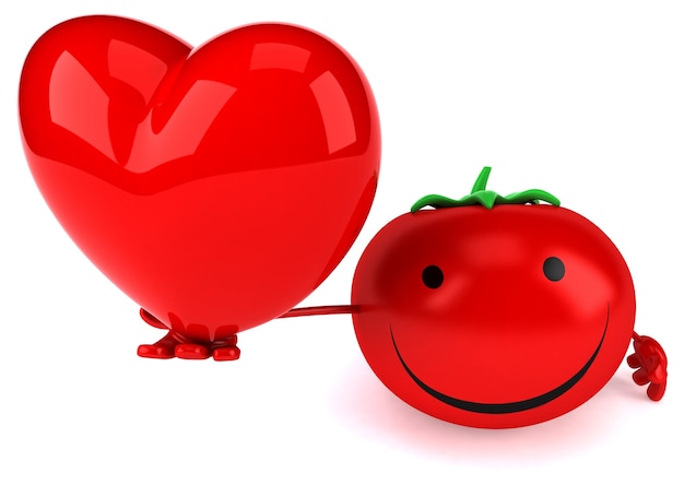 Zabawna animacja pomidorów