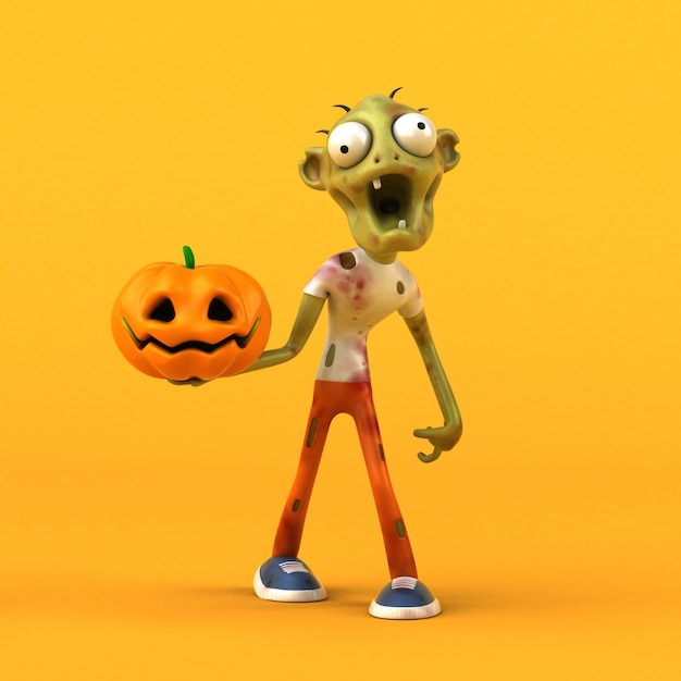 Zdjęcie zabawna animacja zombie