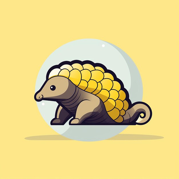 Zdjęcie zabawny pangolin_pangolin_rolling_into_a_pla