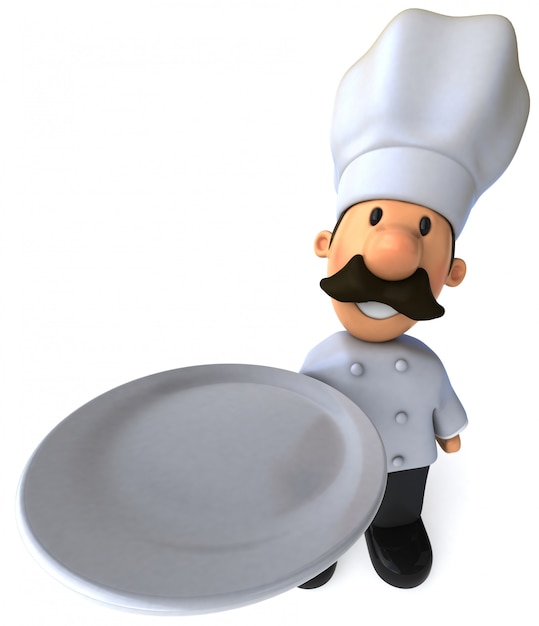 Zabawny szef kuchni