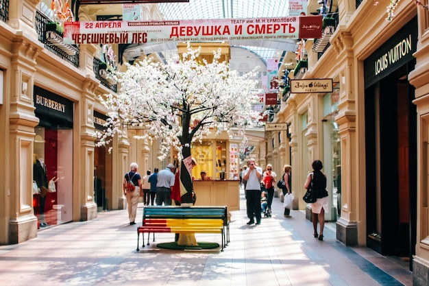 Zabytki przyrody architektura i życie miasta Moskwy