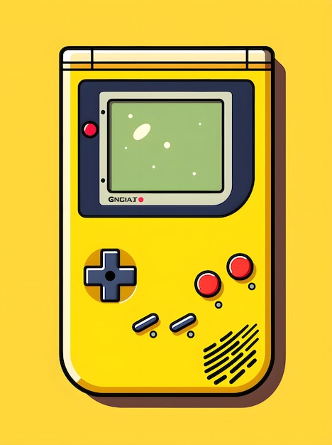 Zdjęcie zabytkowy gameboy