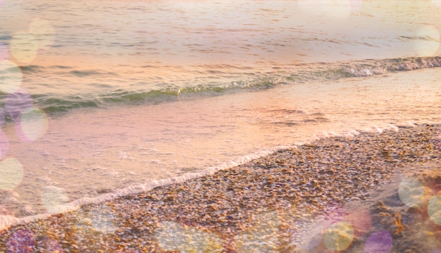 Zachód Słońca Na Plaży