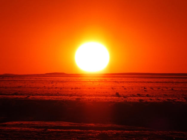 Zachód słońca na pustyni Namib Sossusvlei Namibia