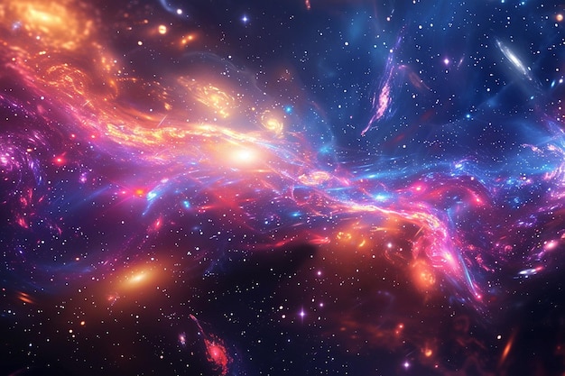Zadziwiające zdjęcie odległej gromady galaktyk ujawnia generatywne AI