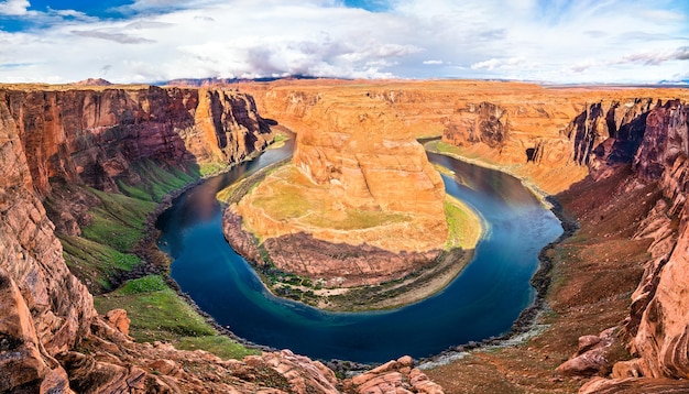 Zakole Podkowy Rzeki Kolorado W Glen Canyon – Arizona, Stany Zjednoczone