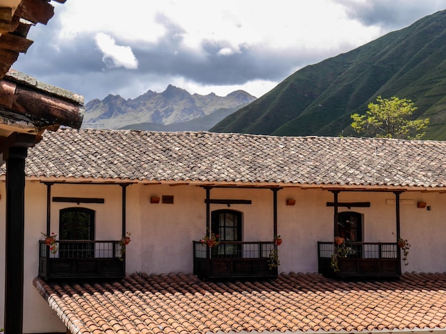 Zakryj Zdjęcia Tła świętej Doliny Inków W Cusco