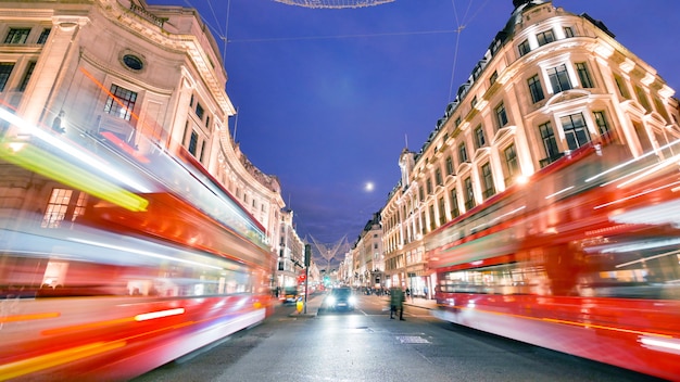 Zakupy Na Oxford Street, Londynie, Boże Narodzenie