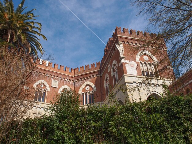 Zamek Albertis w Genui we Włoszech