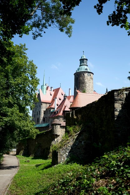 Zamek Czocha położony w miejscowości Sucha w Polsce