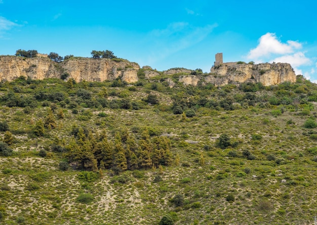 Zamek Guardia de Noguera Katalonia Hiszpania