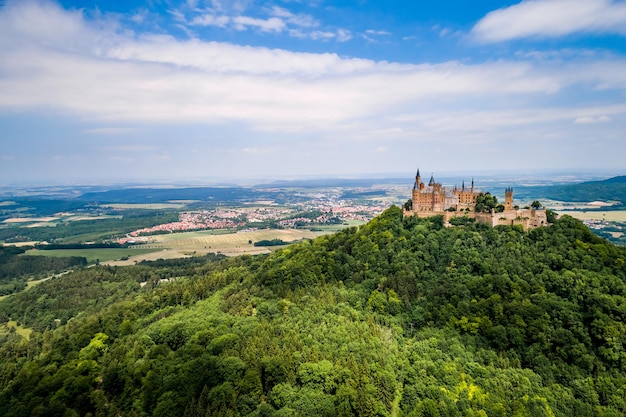 Zamek Hohenzollernów, Niemcy.