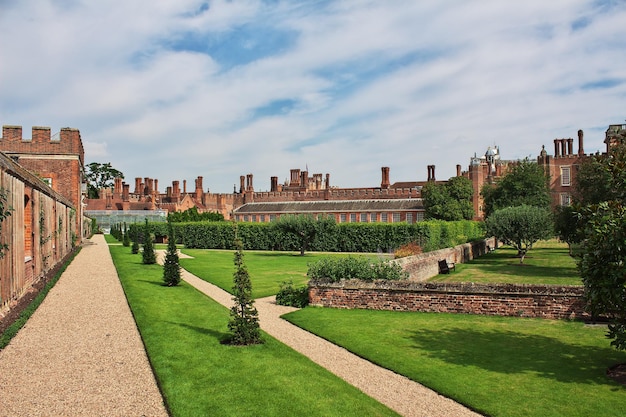 Zamek Królewski Hampton Court Anglia Wielka Brytania