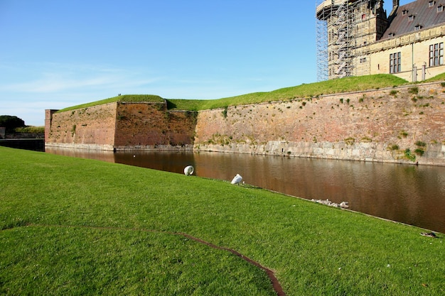 Zamek Kronborg w Danii Morze Północne