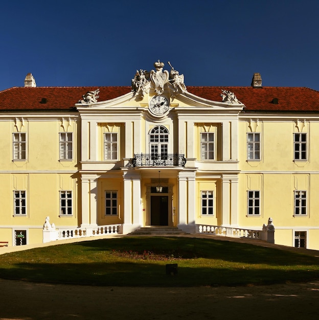 Zamek Liechtenstein Wilfersdorf AustriaEuropa