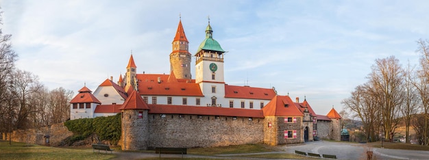 Zamek Mikulov Południowe Morawy Czechy