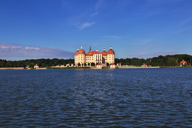 Zamek Moritzburg W Niemczech, Saksonia