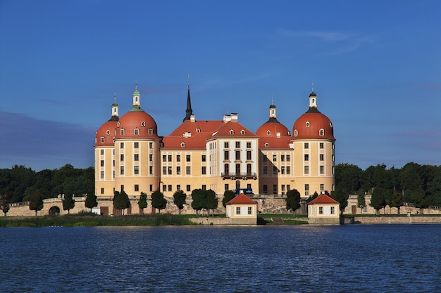 Zamek Moritzburg W Niemczech, Saksonia