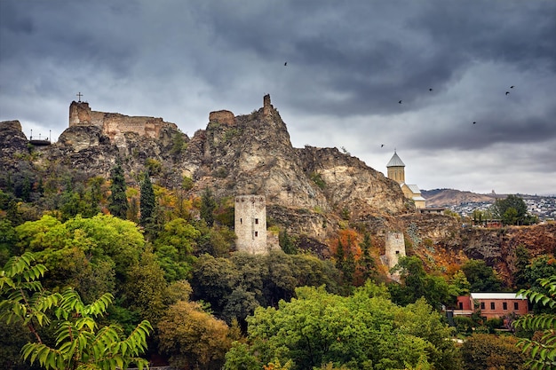 Zamek Narikala w Tbilisi