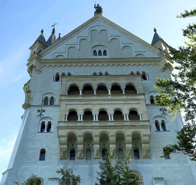 Zamek Neuschwanstein w Niemczech 2