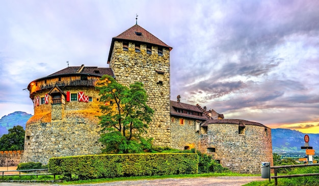 Zamek Vaduz w liechtensteinie