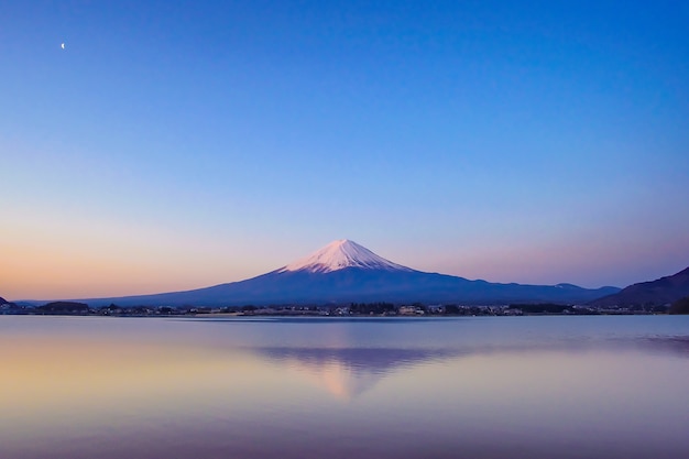 zamontować Fuji w Kawaguchiko, Japonia