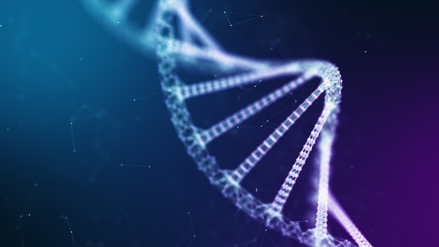 Zamyka łańcuch DNA łańcuch