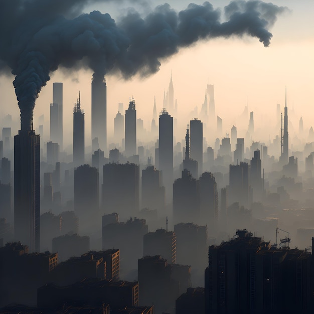 Zanieczyszczenie powietrza w mieście