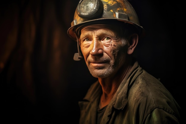 Zarobek pracownika kopalni złota Generate Ai