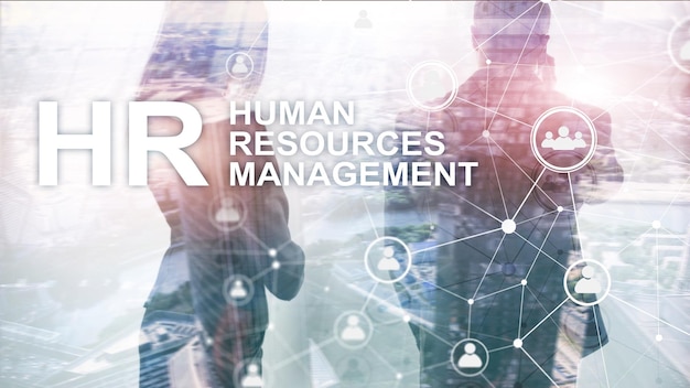 Zarządzanie zasobami ludzkimi Koncepcja budowania zespołu HR i rekrutacji na niewyraźne tło